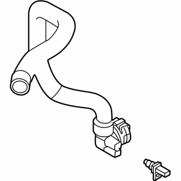 Audi SQ6 e-tron Coolant Pipe - 85E-122-449-D