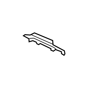 Audi 80A-805-085-STL Front Reinforcement 80A-805-085-STL Audi Front Reinforcement Illustration 1 of 1