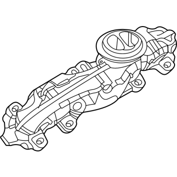 Audi SQ8 Exhaust Pipe - 0P2-253-034-A