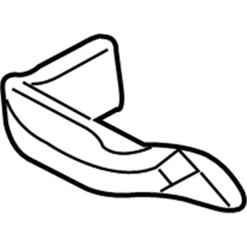 Audi Q7 Air Duct - 4L0-820-689