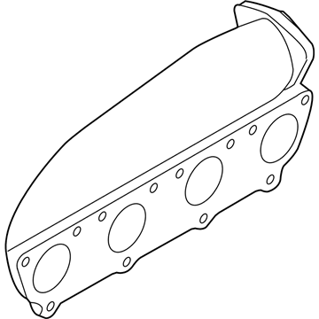Audi A8 Quattro Exhaust Manifold - 077-253-034-AB