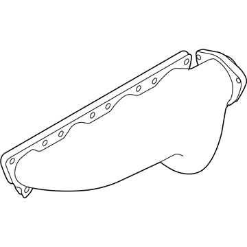 Audi A8 Quattro Exhaust Manifold - 077-253-033-AB