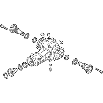 Audi S8 Differential - 0BE-500-043-C