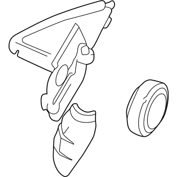 Audi S6 Mirror Actuator - 8D1-858-531-C-3FZ