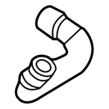 Audi S8 Water Hose - 4H0-121-448-L