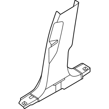 Audi Q6 e-tron Pillar Panels - 85H-867-240-A-4PK