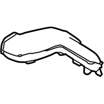 Audi S8 Air Duct - 4E1-819-802-C