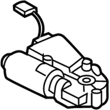 Audi A6 Convertible Top Motor - 4G8-959-591-A