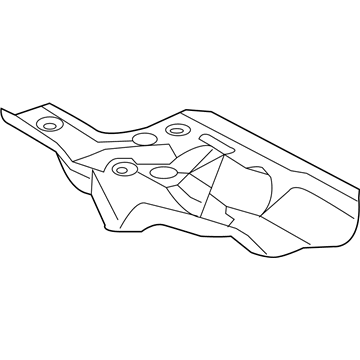 Audi 4M0-501-715 Shield 4M0-501-715 Audi Shield Illustration 1 of 1