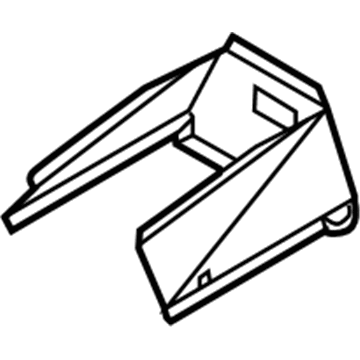 Audi 420-802-853-B Rear Plate