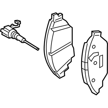 Audi TT Quattro Brake Pads - 5Q0-698-151-N