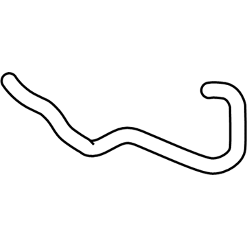 8K0-145-921-Q Audi Water Hose Illustration 1 of 1