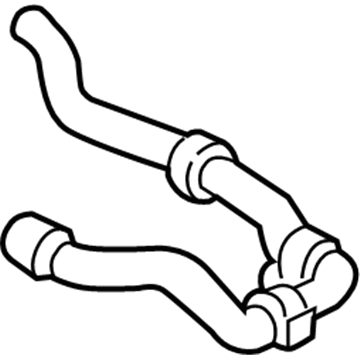 Audi S5 Radiator Hose - 8K0-145-923-F