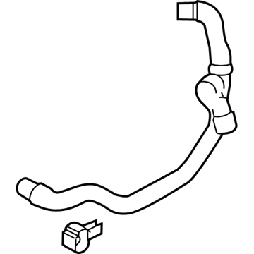 Audi 8K0-145-920-E Connector Hose 8K0-145-920-E Audi Connector Hose Illustration 1 of 1