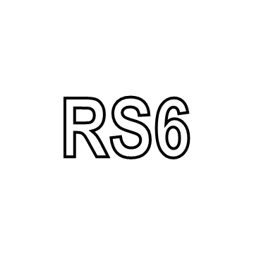 Audi RS6 Avant Emblem - 4B0-853-740-2ZZ