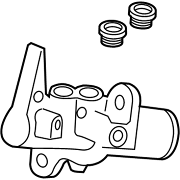 Audi Brake Master Cylinder Repair Kit - 4G1-611-021-C
