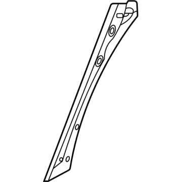 Audi 89A-810-422-A Front Plate Audi 89A-810-422-A Front Plate