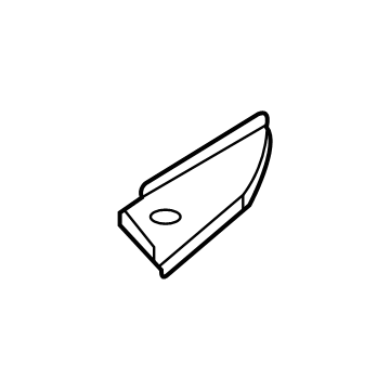 Audi 89A-809-347 Filler Plate Audi 89A-809-347 Filler Plate