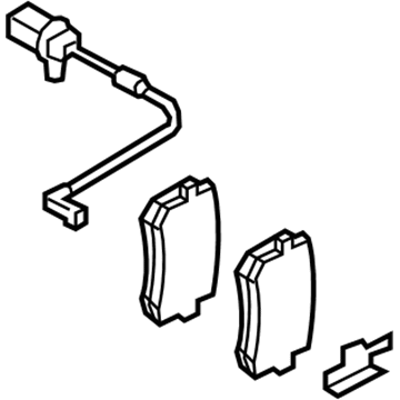 Audi S6 Brake Pads - 4G0-698-451-K