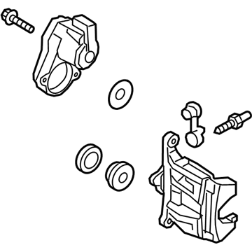 Audi Brake Caliper Repair Kit - 8W0-615-403-N-SL7