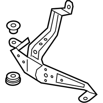 Audi S8 Radiator Support - 4H0-121-305-BC