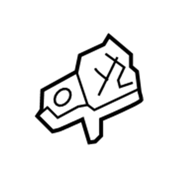 Audi 8T0-809-507 Bracket 8T0-809-507 Audi Bracket Illustration 1 of 1