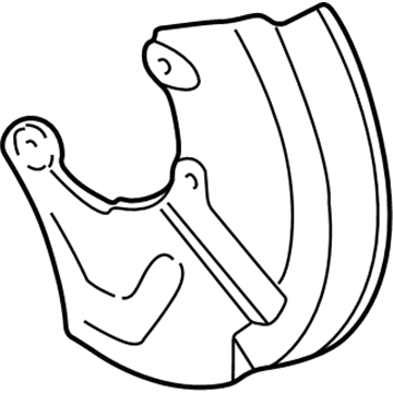 Audi Brake Dust Shields - 4D0-615-311-D