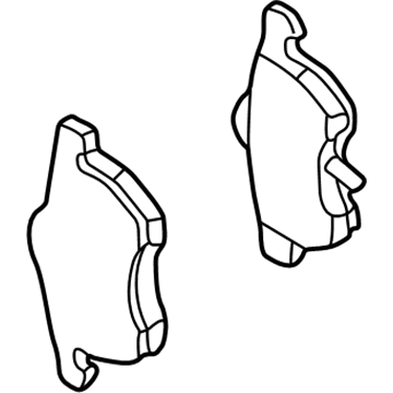Audi A8 Brake Pads - 4D0-698-151-J
