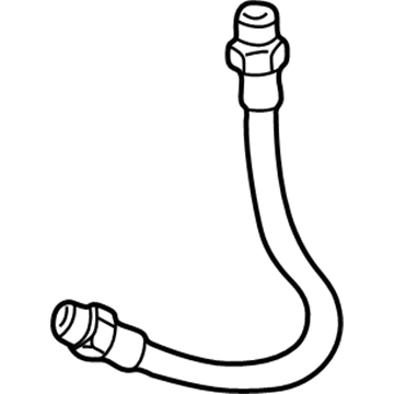 Audi Hydraulic Hose - 4D0-611-707-H