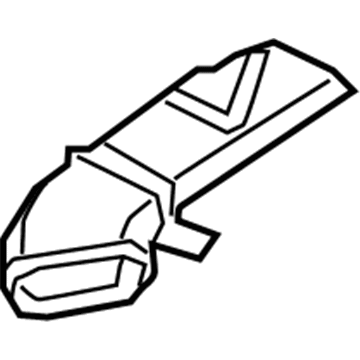 Audi S5 Air Duct - 8W1-819-655-A