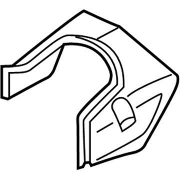 Audi 8W1-819-979-A Water Deflector Audi 8W1-819-979-A Water Deflector