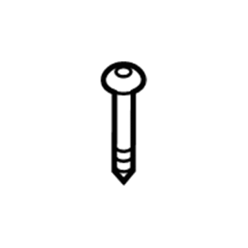 Audi N-107-012-01 Outer Duct Bolt