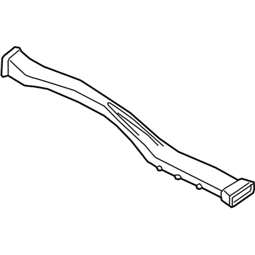 Audi A5 Quattro Air Duct - 8W0-857-039-B