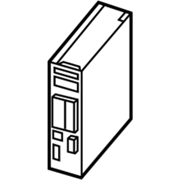 Audi 4F0-035-053-BX Receiver 4F0-035-053-BX Audi Receiver Illustration 1 of 1