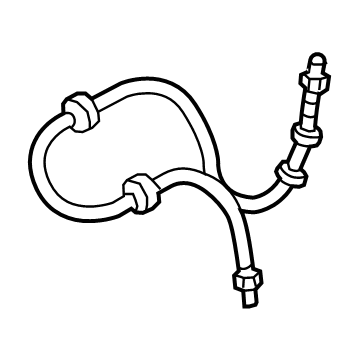 Audi RS6 Avant Hydraulic Hose - 4K0-611-708-J