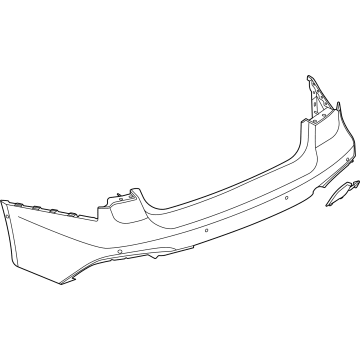 Audi RS6 Avant Bumper Cover - 4K9-807-067-J-GRU