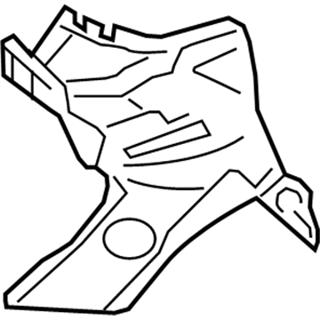 8F0-813-776 Audi Reinforcement Illustration 1 of 1