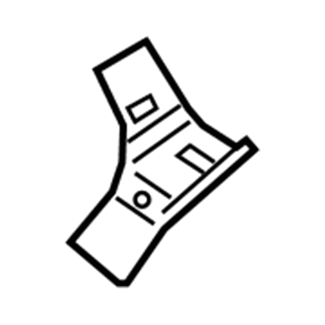 8F0-810-642 Audi Upper Reinforcement Illustration 1 of 1