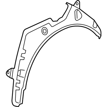 8F0-809-059 Audi Extension Panel Illustration 1 of 1