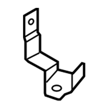 Audi 8T0-803-383-B Inner Wheelhouse Bracket 8T0-803-383-B Audi Inner Wheelhouse Bracket Illustration 1 of 1