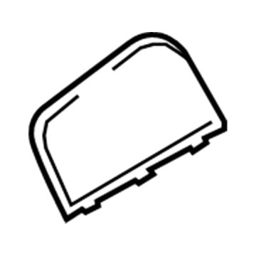Audi 8T0-035-436-EP5 Speaker Grille 8T0-035-436-EP5 Audi Speaker Grille Illustration 1 of 1