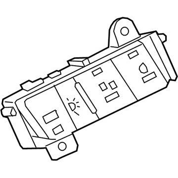 Audi A8 Quattro Headlight Switch - 4N1-941-501-C