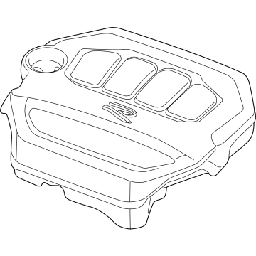 Audi A3 Engine Cover - 06Q-103-925-N