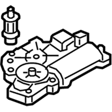 Audi Liftgate Lock Actuator - 3V5-827-887-B