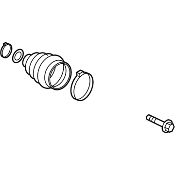 Audi 4M0-598-203-A Outer Boot Audi 4M0-598-203-A Outer Boot