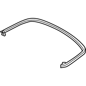 Audi 8F0-825-397-G Weatherstrip