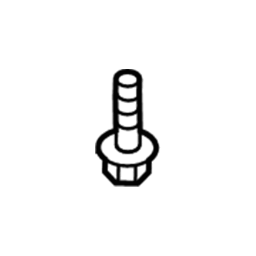 Audi WHT-002-250 Lower Guide Retainer Screw