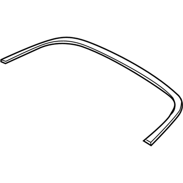 Audi 8F0-853-297-F-3Q7 Rear Molding