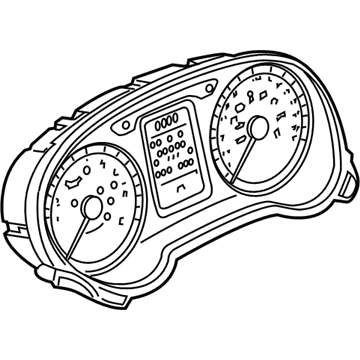 Audi A3 Quattro Tachometer - 8V0-920-840