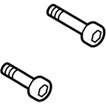 Audi N-106-296-01 Mount Bracket Mount Bolt Audi N-106-296-01 Mount Bracket Mount Bolt